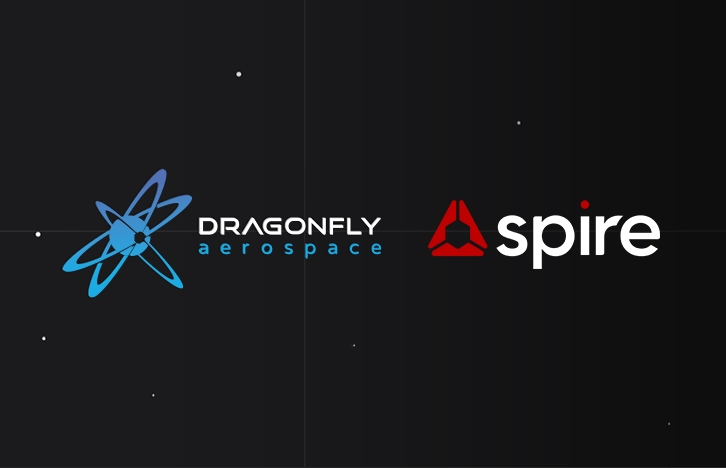 Dragonfly aerospace and Spire partnership